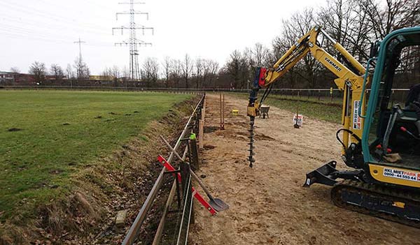 Gartenwege Carport Planung und Pflasterung